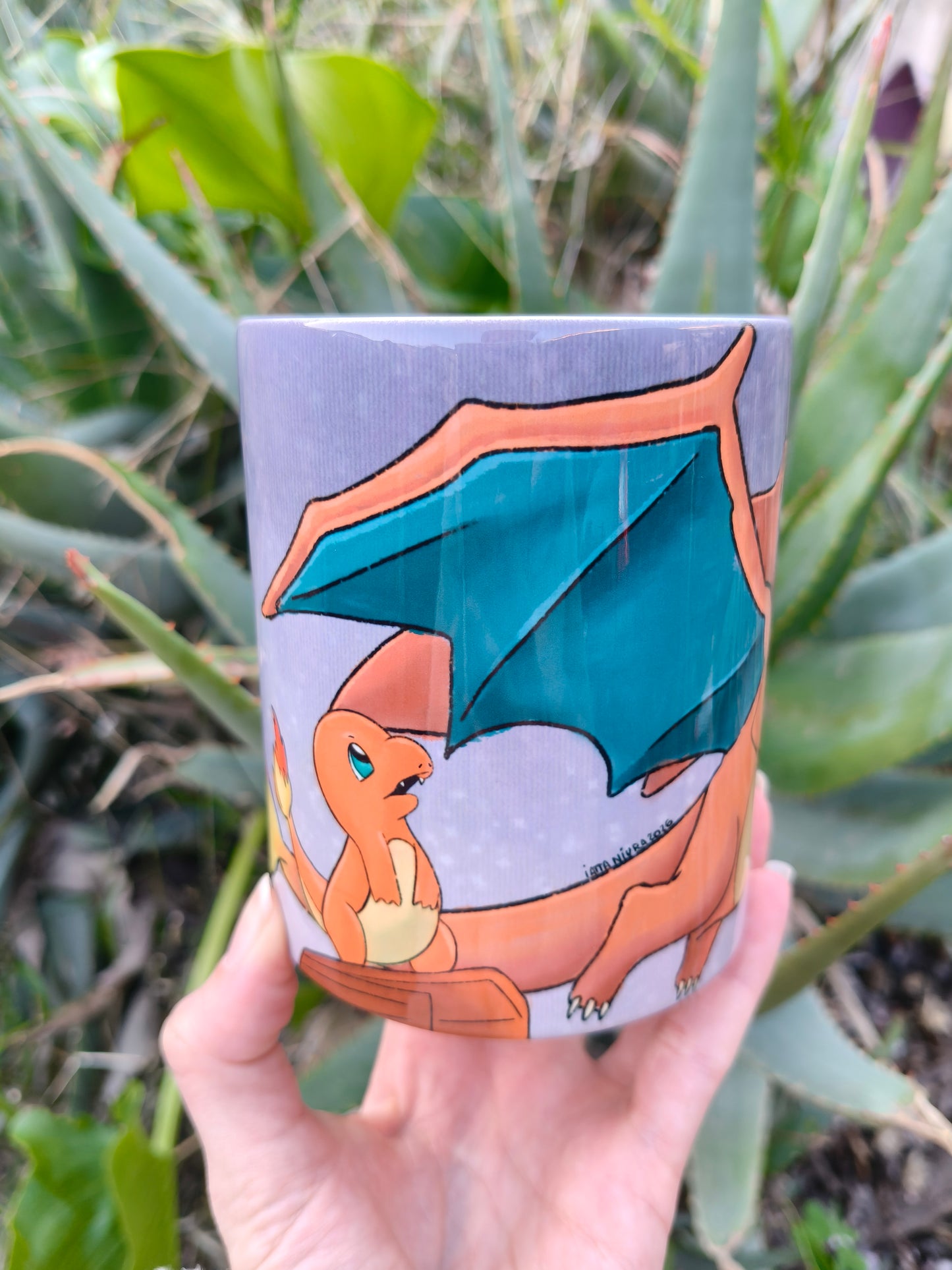 Tazza Drago Rosso Fuoco