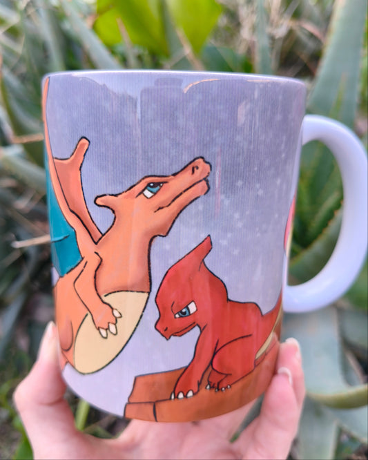 Tazza Drago Rosso Fuoco